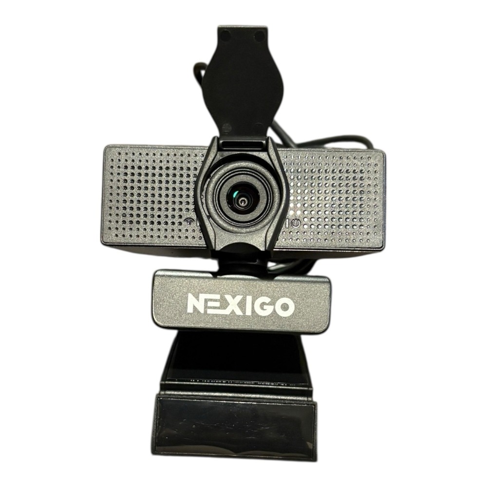 NexiGo N60 1080P Webcam with Microphone, Adjustable FOV, Zoom, Privacy Cover
